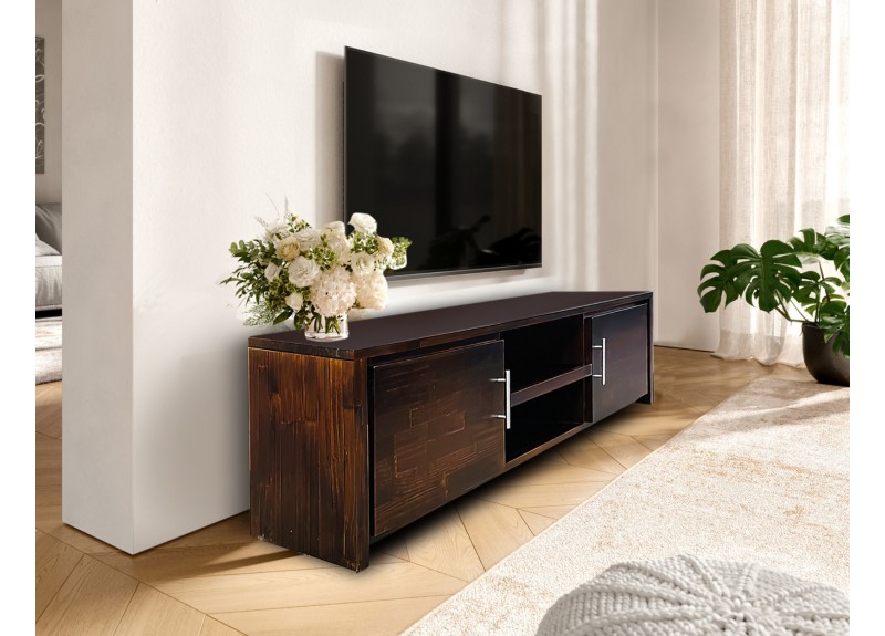 MEUBLE TV MALAIKA 2 PTS SHELVES ( 28262 )